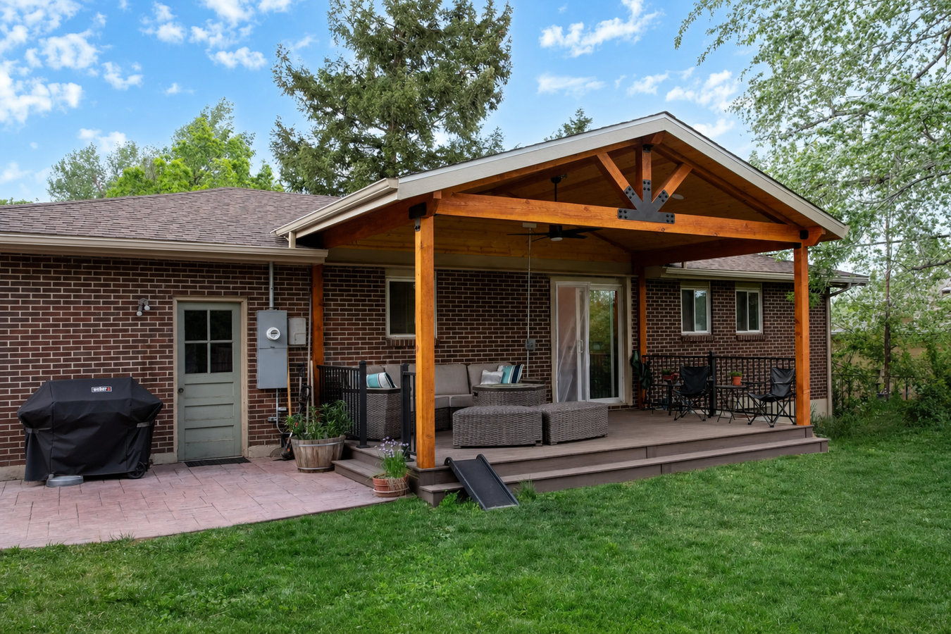 Covered decks and patio covers